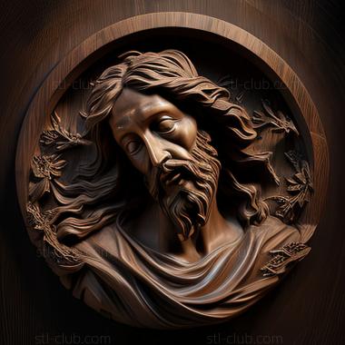 3D model st jesus (STL)